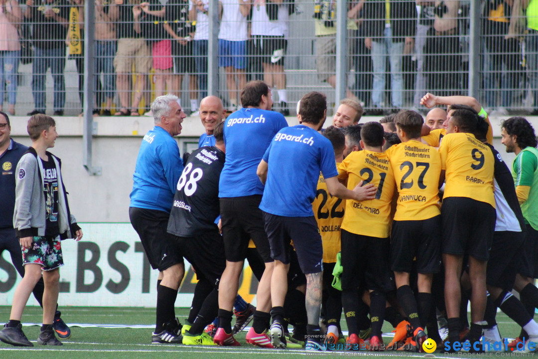 Fussball: FC Schaffhausen vs FC Winterthur - Schweiz, 21.05.2018