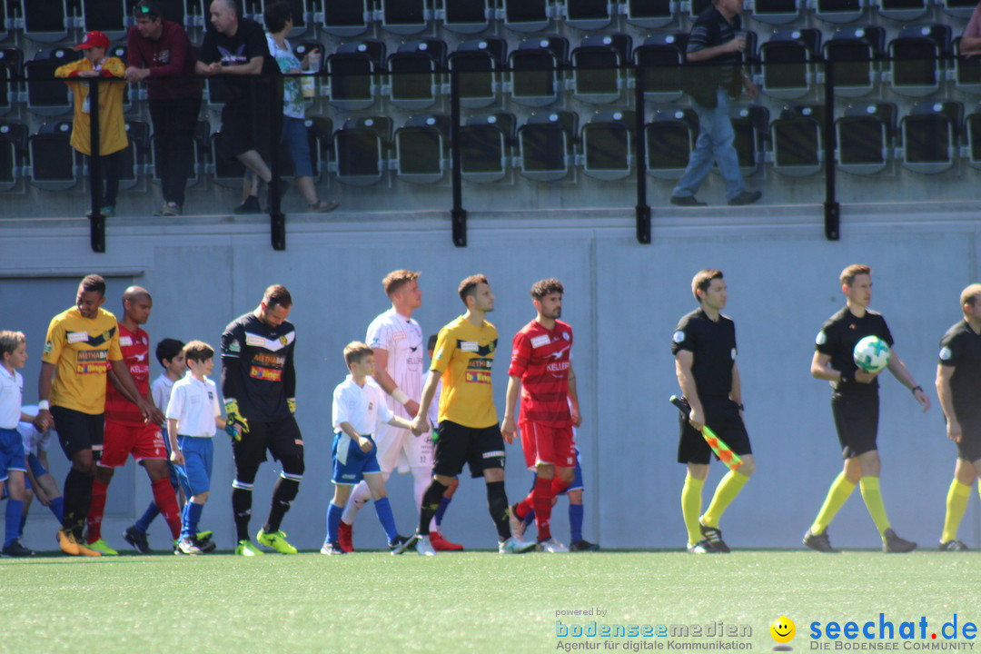 Fussball: FC Schaffhausen vs FC Winterthur - Schweiz, 21.05.2018