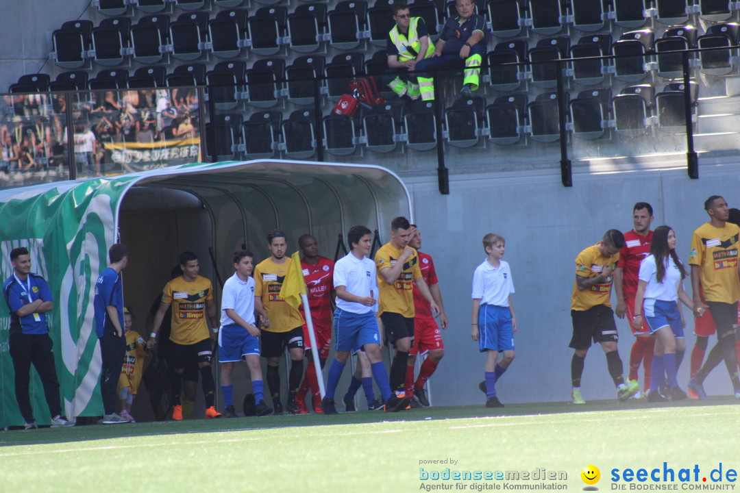 Fussball: FC Schaffhausen vs FC Winterthur - Schweiz, 21.05.2018