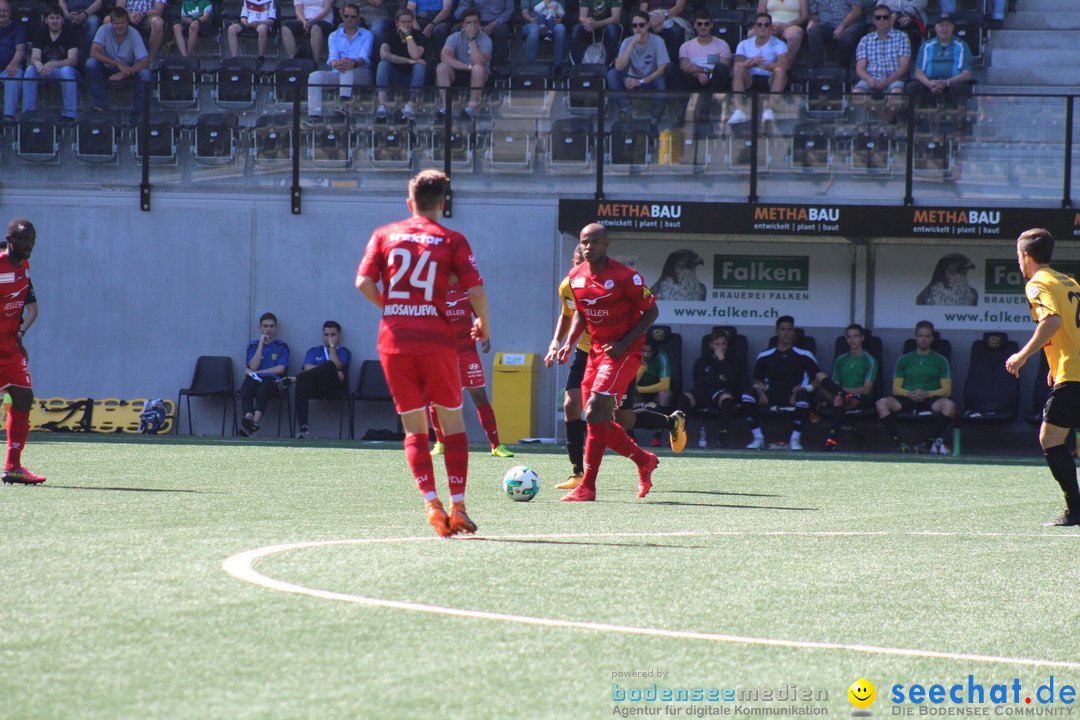 Fussball: FC Schaffhausen vs FC Winterthur - Schweiz, 21.05.2018