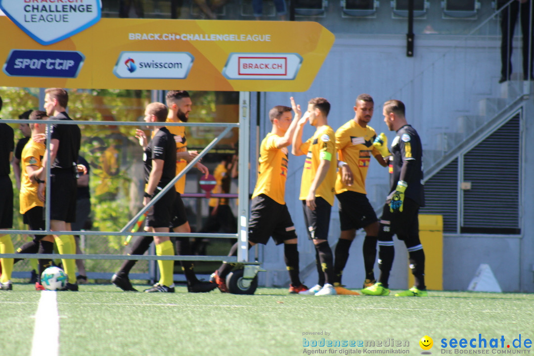 Fussball: FC Schaffhausen vs FC Winterthur - Schweiz, 21.05.2018