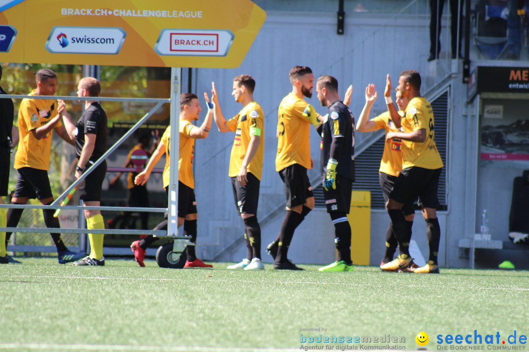 Fussball: FC Schaffhausen vs FC Winterthur - Schweiz, 21.05.2018