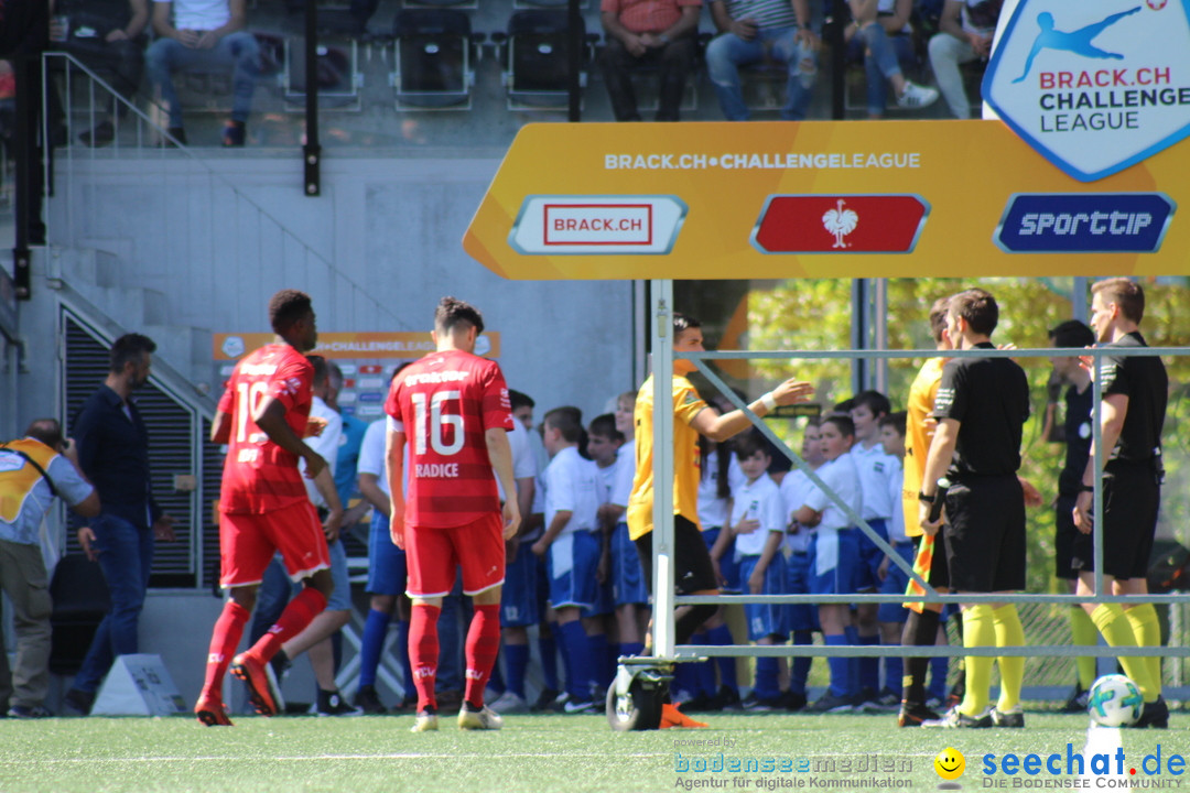 Fussball: FC Schaffhausen vs FC Winterthur - Schweiz, 21.05.2018