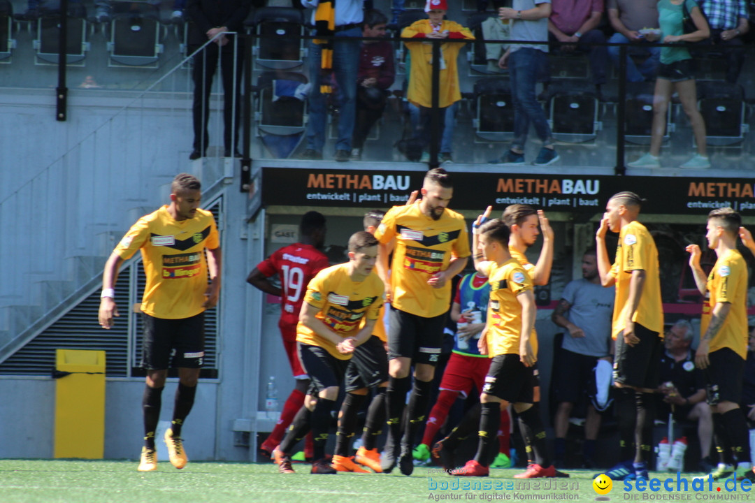 Fussball: FC Schaffhausen vs FC Winterthur - Schweiz, 21.05.2018