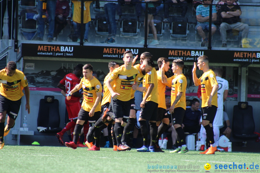 Fussball: FC Schaffhausen vs FC Winterthur - Schweiz, 21.05.2018