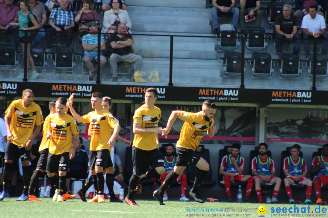 Fussball: FC Schaffhausen vs FC Winterthur - Schweiz, 21.05.2018