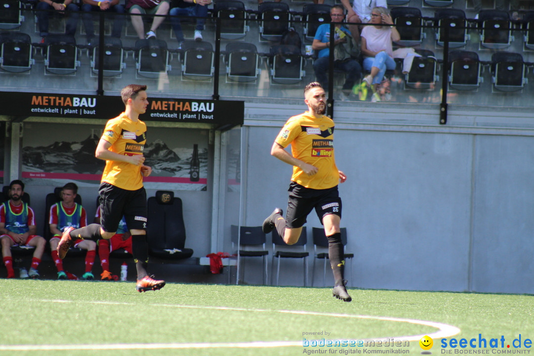 Fussball: FC Schaffhausen vs FC Winterthur - Schweiz, 21.05.2018