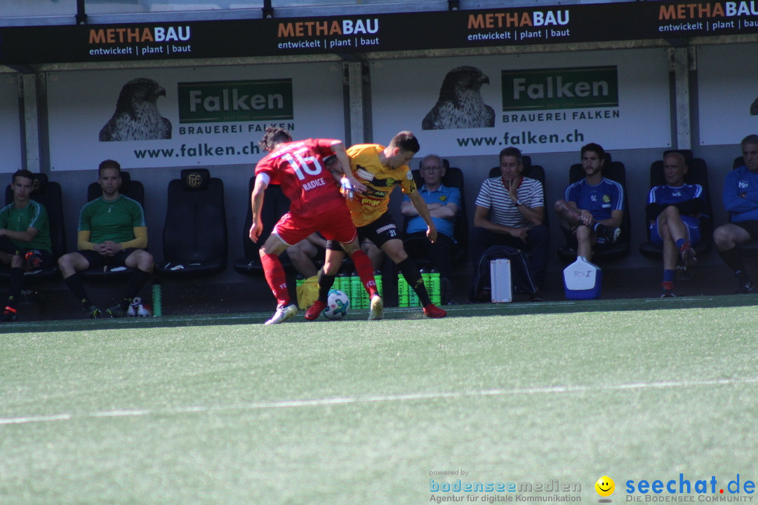 Fussball: FC Schaffhausen vs FC Winterthur - Schweiz, 21.05.2018