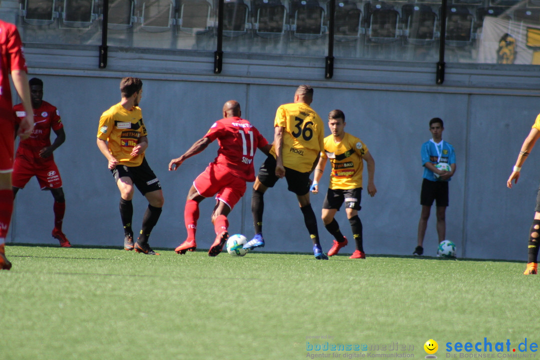 Fussball: FC Schaffhausen vs FC Winterthur - Schweiz, 21.05.2018