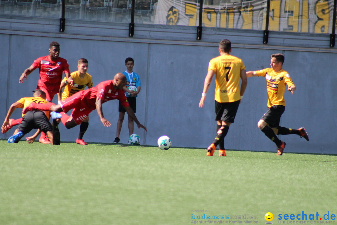 Fussball: FC Schaffhausen vs FC Winterthur - Schweiz, 21.05.2018