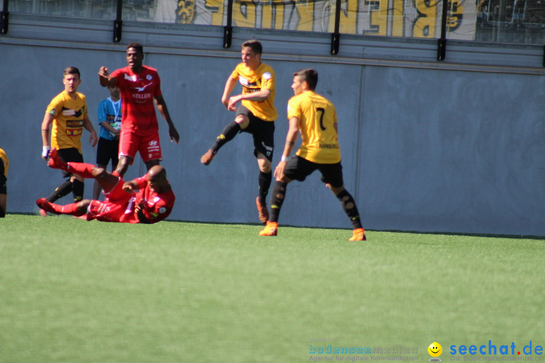 Fussball: FC Schaffhausen vs FC Winterthur - Schweiz, 21.05.2018