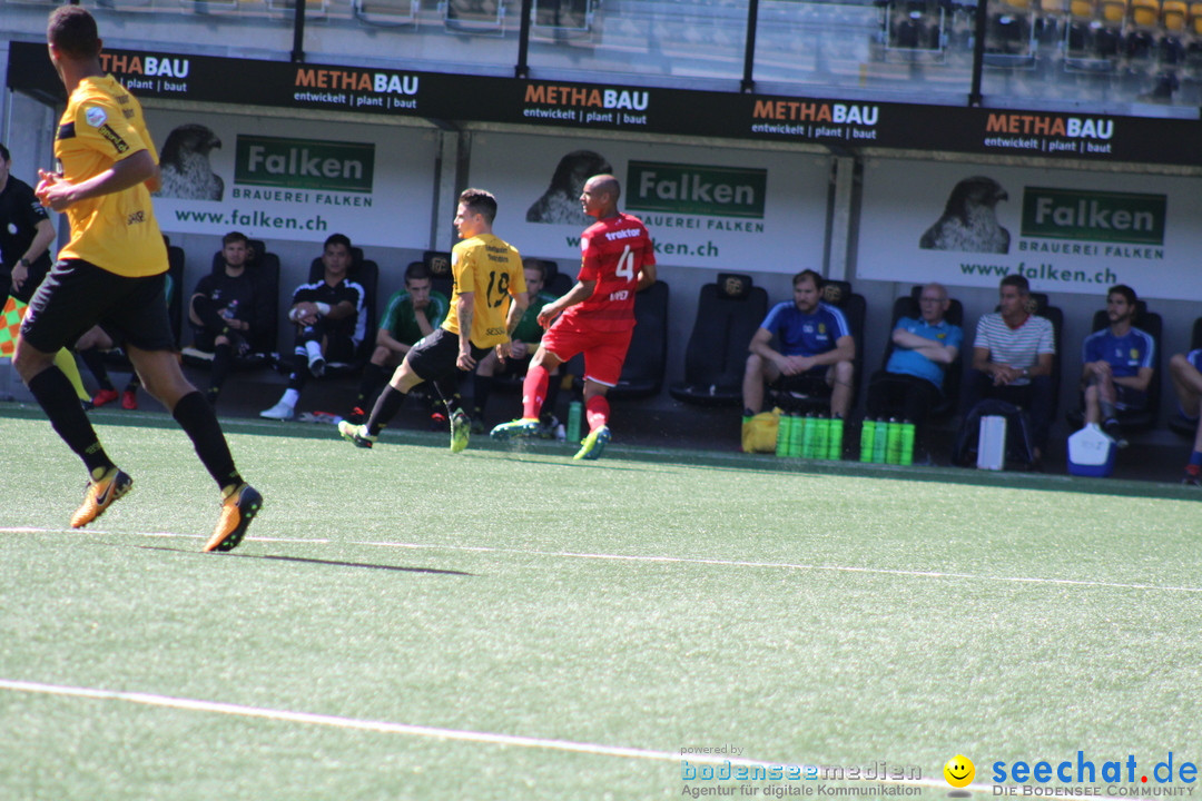 Fussball: FC Schaffhausen vs FC Winterthur - Schweiz, 21.05.2018