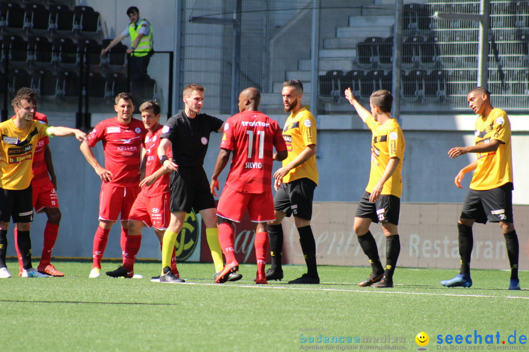 Fussball: FC Schaffhausen vs FC Winterthur - Schweiz, 21.05.2018