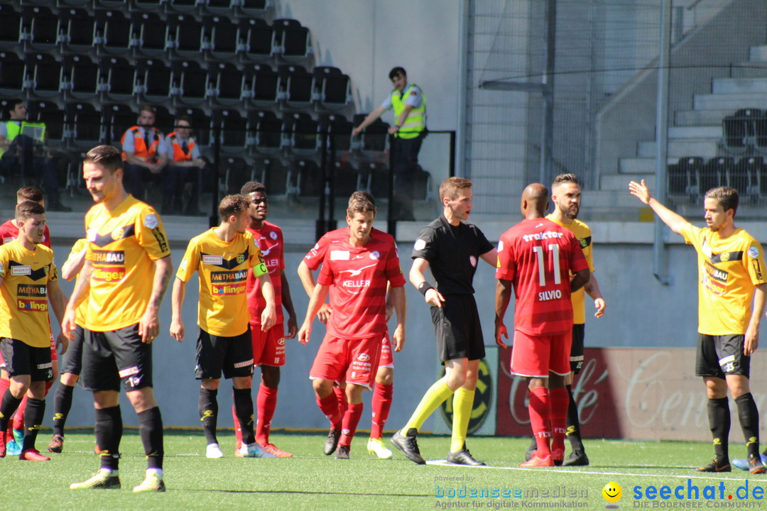 Fussball: FC Schaffhausen vs FC Winterthur - Schweiz, 21.05.2018