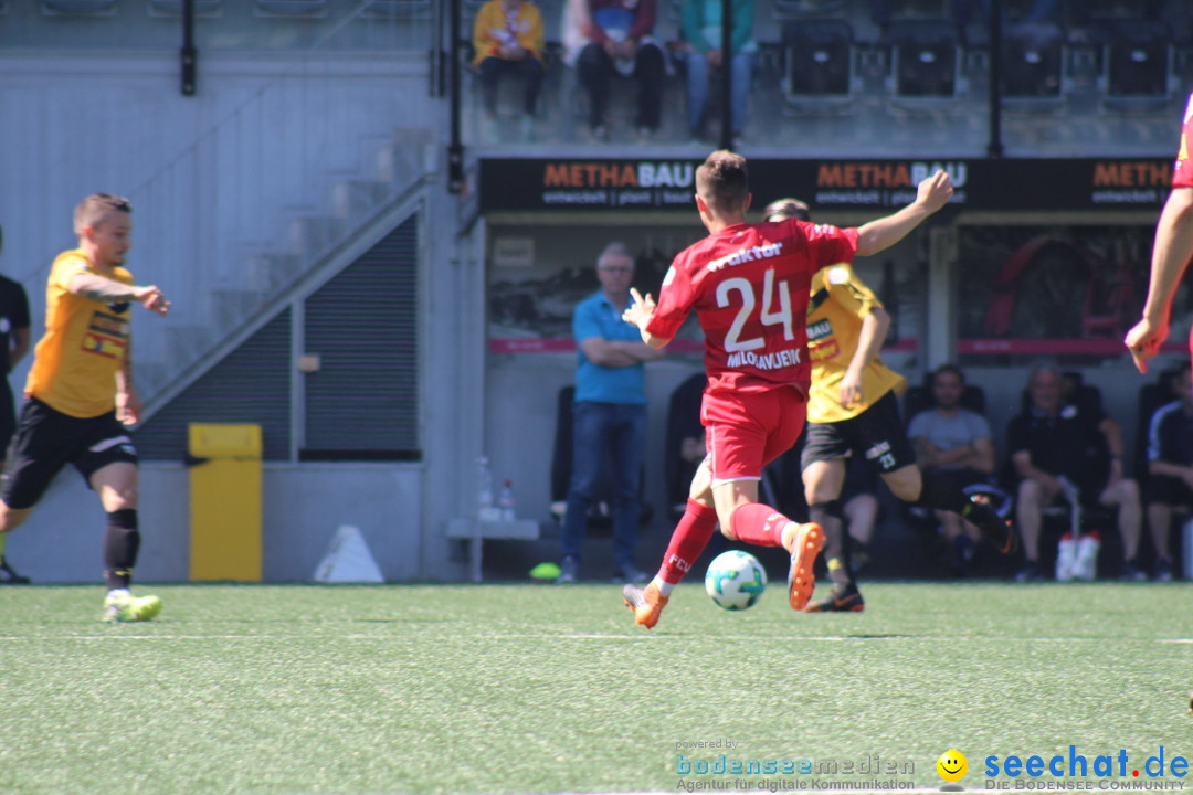 Fussball: FC Schaffhausen vs FC Winterthur - Schweiz, 21.05.2018