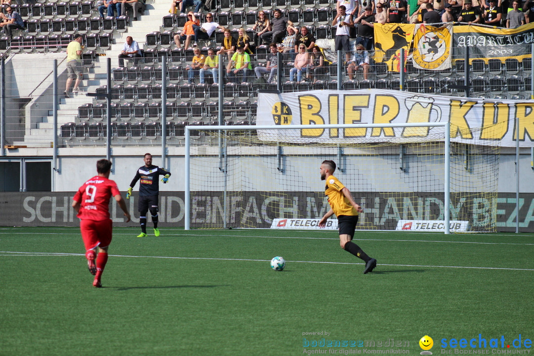 Fussball: FC Schaffhausen vs FC Winterthur - Schweiz, 21.05.2018