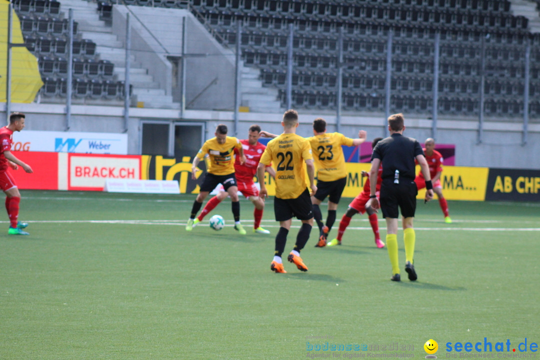 Fussball: FC Schaffhausen vs FC Winterthur - Schweiz, 21.05.2018