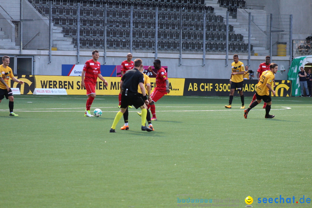 Fussball: FC Schaffhausen vs FC Winterthur - Schweiz, 21.05.2018