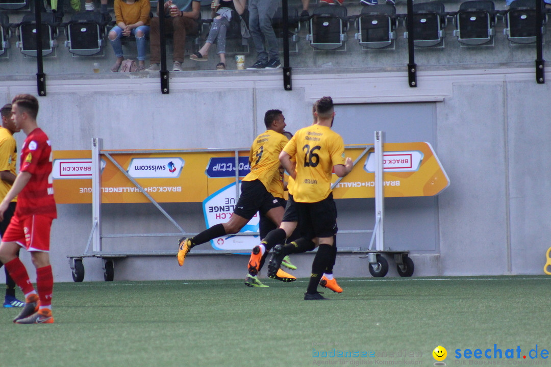 Fussball: FC Schaffhausen vs FC Winterthur - Schweiz, 21.05.2018