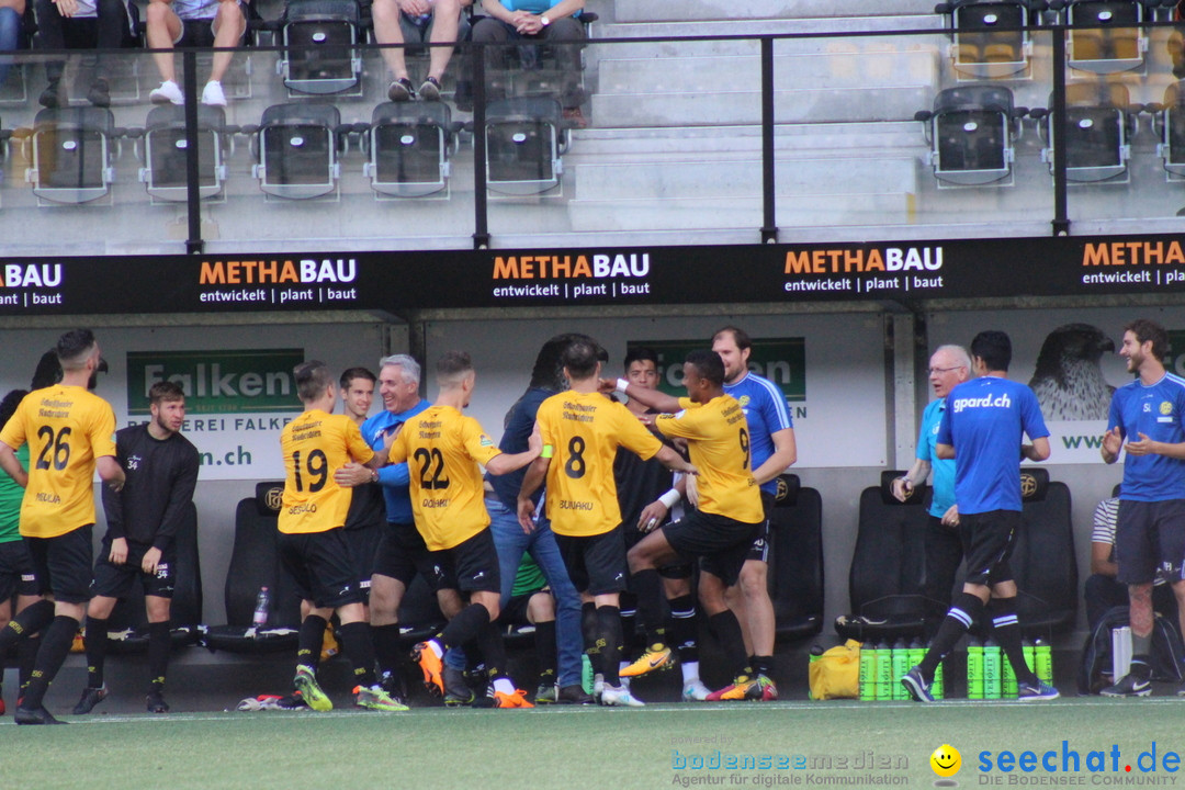 Fussball: FC Schaffhausen vs FC Winterthur - Schweiz, 21.05.2018