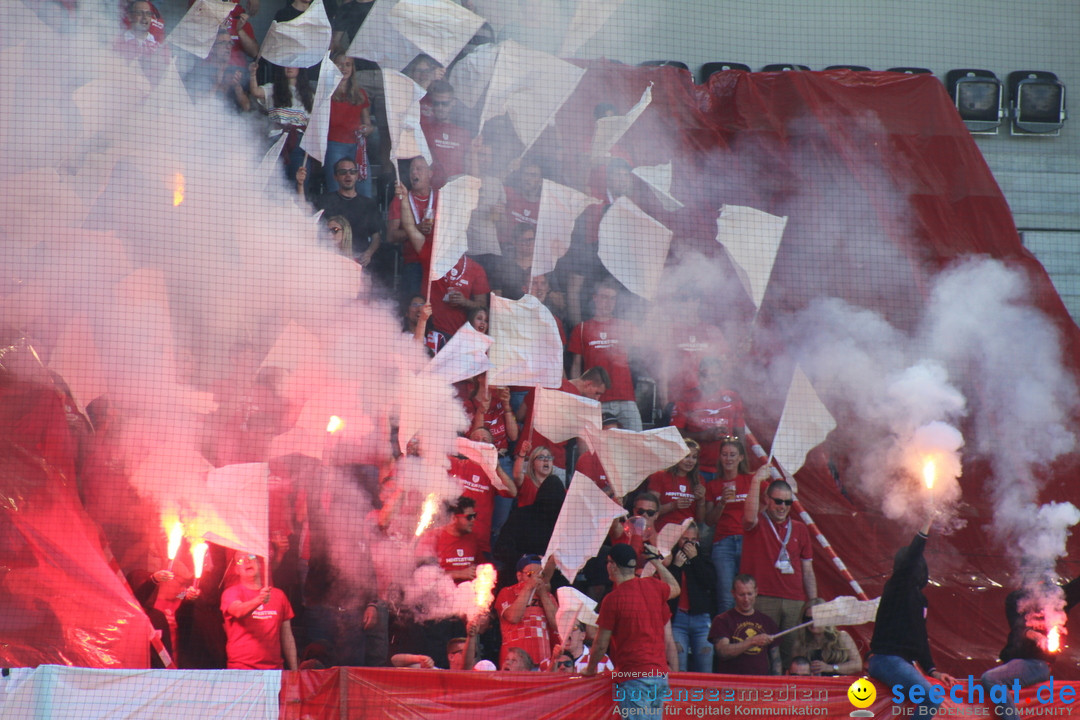 Fussball: FC Schaffhausen vs FC Winterthur - Schweiz, 21.05.2018