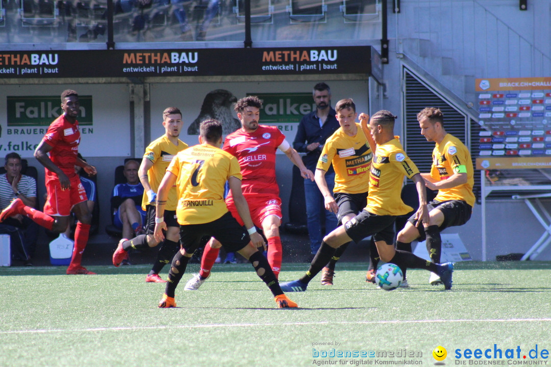 Fussball: FC Schaffhausen vs FC Winterthur - Schweiz, 21.05.2018