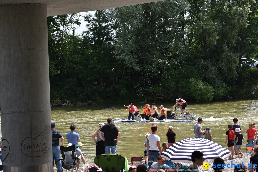 Mammut Flossrennen: Sitter-Thur in der Schweiz, 27.05.2018