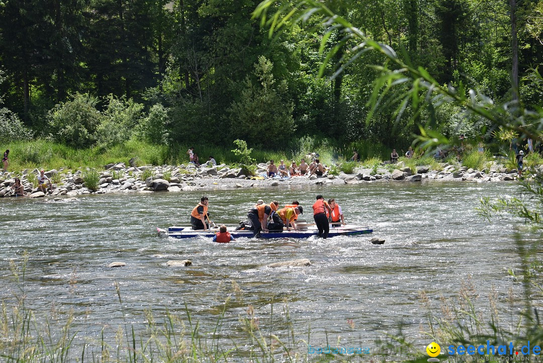 Mammut Flossrennen: Sitter-Thur in der Schweiz, 27.05.2018