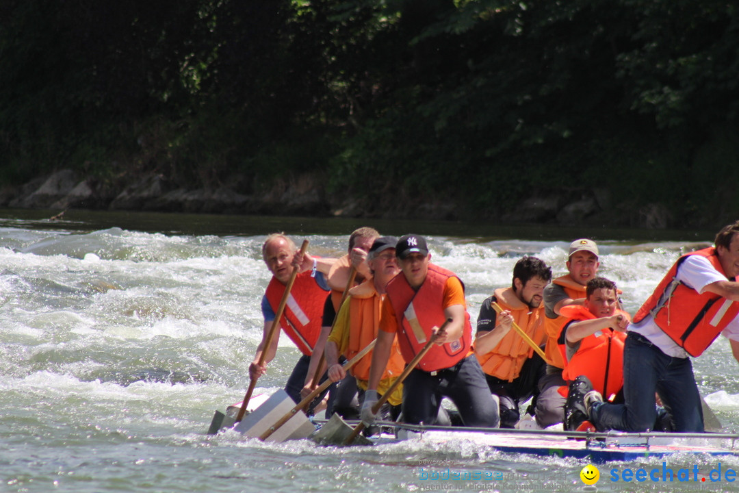 Mammut Flossrennen: Sitter-Thur in der Schweiz, 27.05.2018