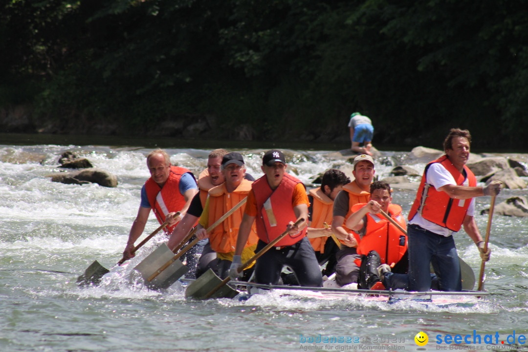 Mammut Flossrennen: Sitter-Thur in der Schweiz, 27.05.2018