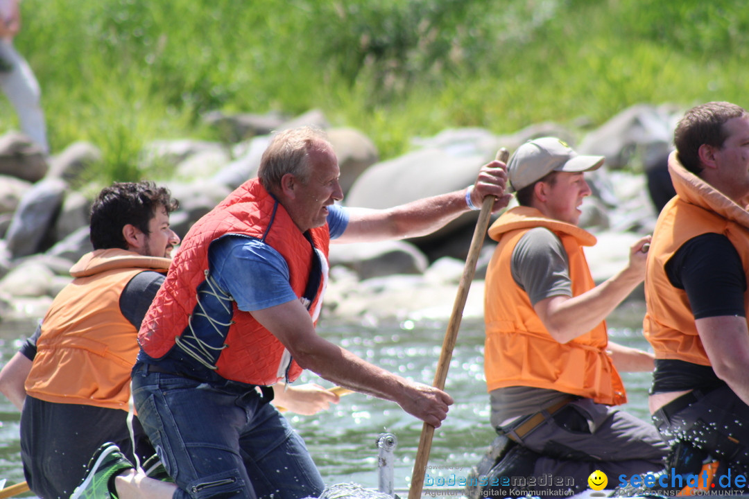 Mammut Flossrennen: Sitter-Thur in der Schweiz, 27.05.2018