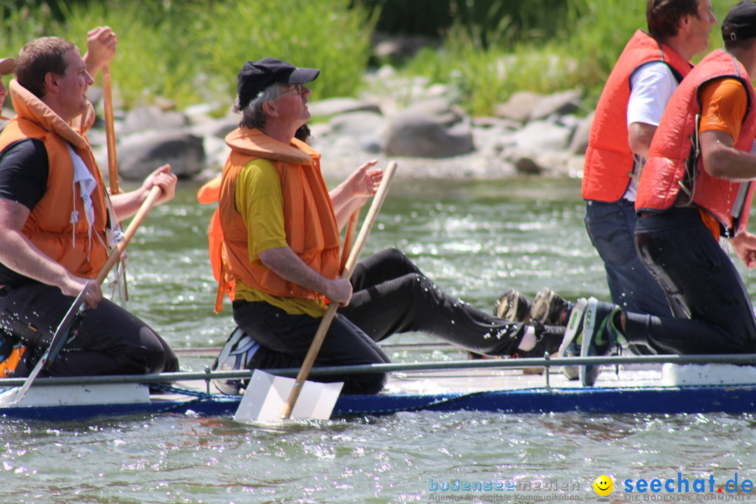 Mammut Flossrennen: Sitter-Thur in der Schweiz, 27.05.2018