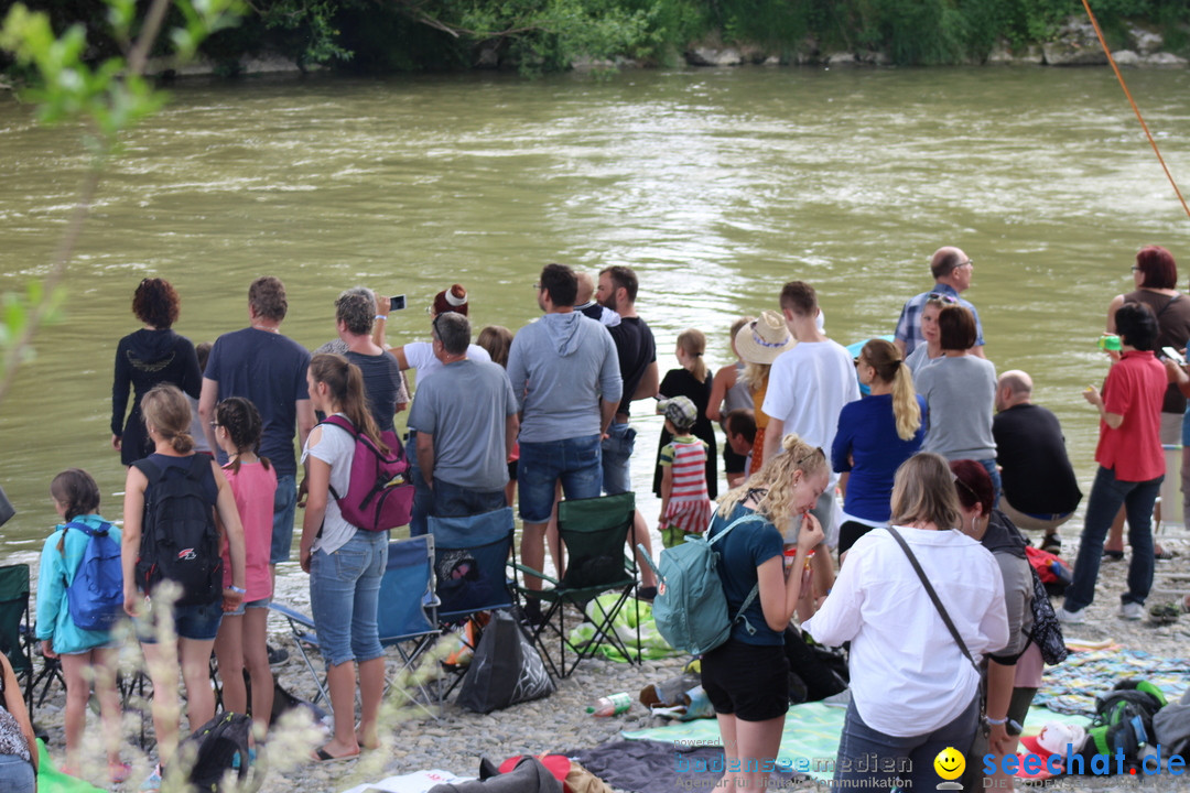 Mammut Flossrennen: Sitter-Thur in der Schweiz, 27.05.2018