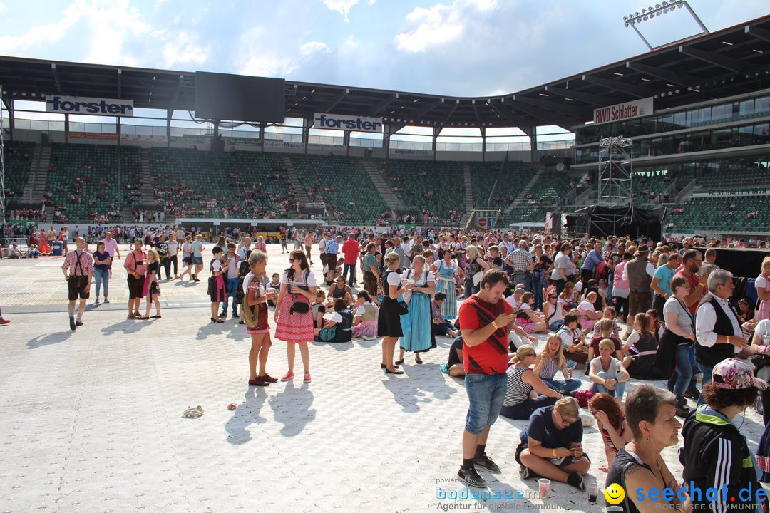 Andreas Gabalier Konzert im Kybunpark: St. Gallen am Bodensee, 09.06.2018