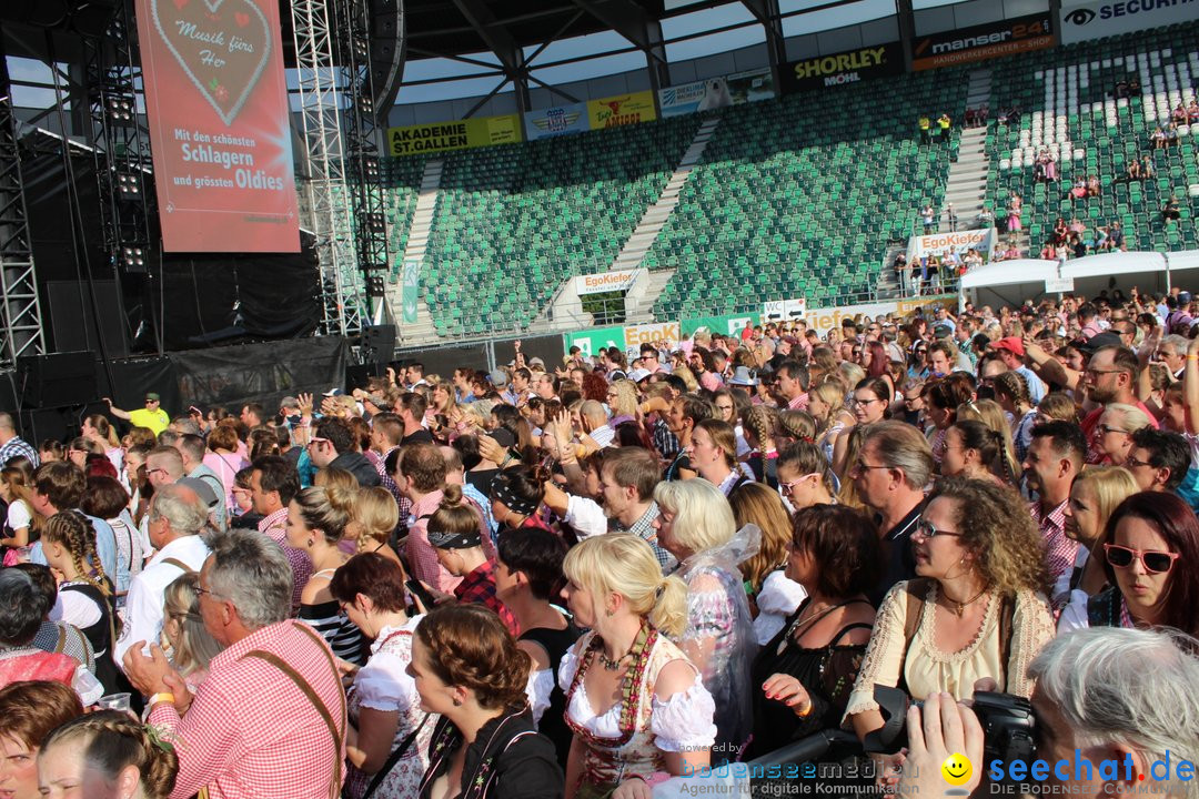 Andreas Gabalier Konzert im Kybunpark: St. Gallen am Bodensee, 09.06.2018