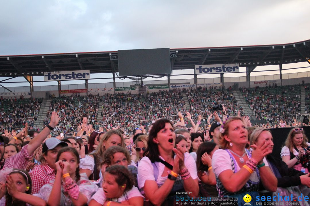 Andreas Gabalier Konzert im Kybunpark: St. Gallen am Bodensee, 09.06.2018