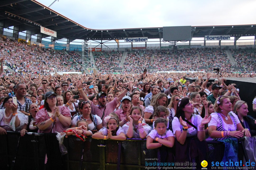 Andreas Gabalier Konzert im Kybunpark: St. Gallen am Bodensee, 09.06.2018