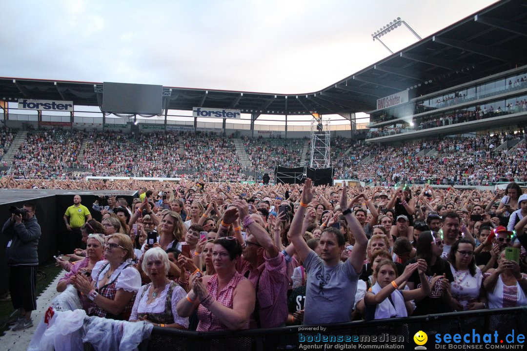 Andreas Gabalier Konzert im Kybunpark: St. Gallen am Bodensee, 09.06.2018