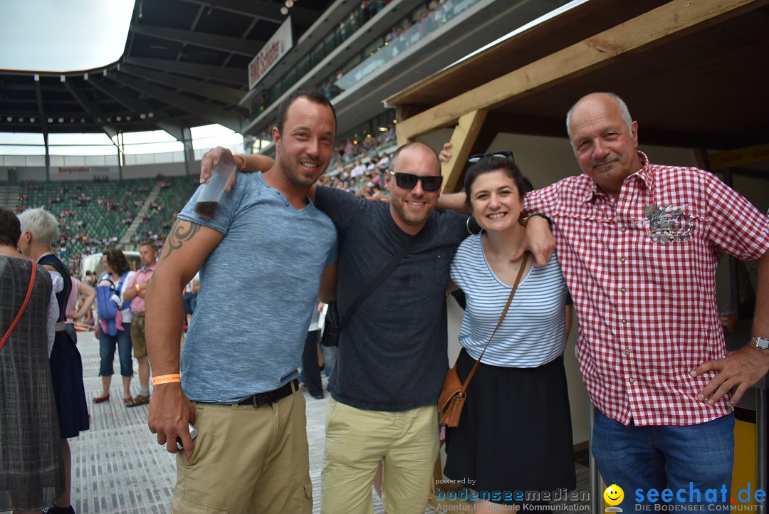 Andreas Gabalier Konzert im Kybunpark: St. Gallen am Bodensee, 09.06.2018