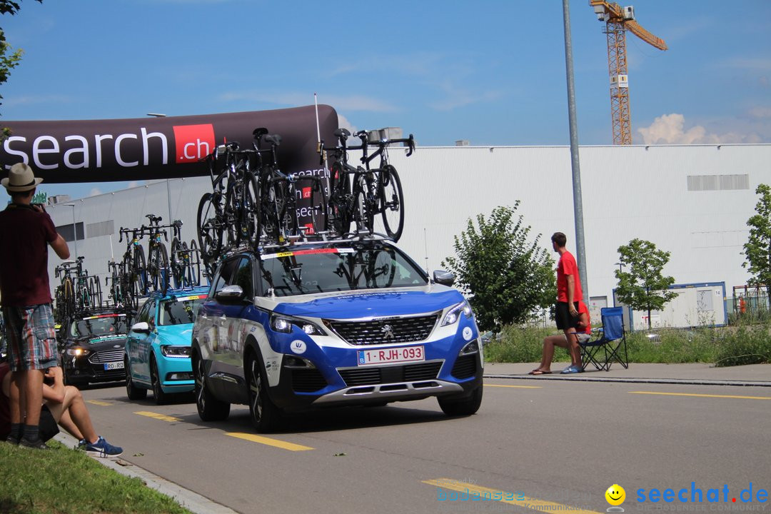 Tour de Suisse 2018: Frauenfeld - Schweiz, 10.06.2018