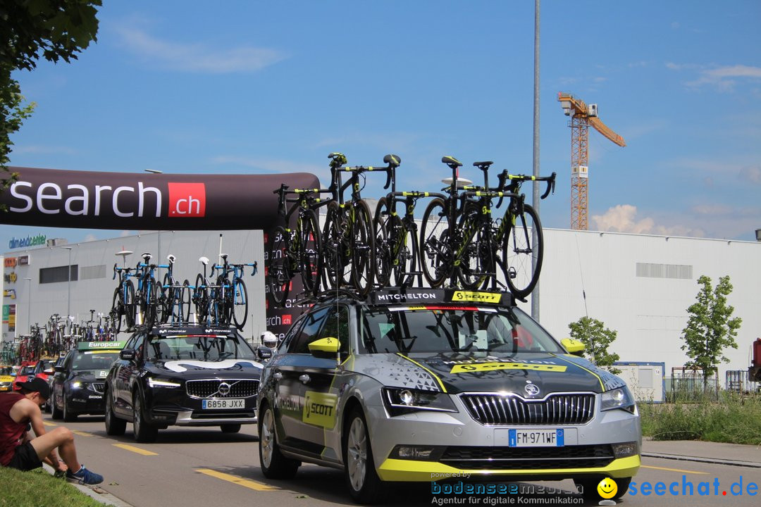 Tour de Suisse 2018: Frauenfeld - Schweiz, 10.06.2018