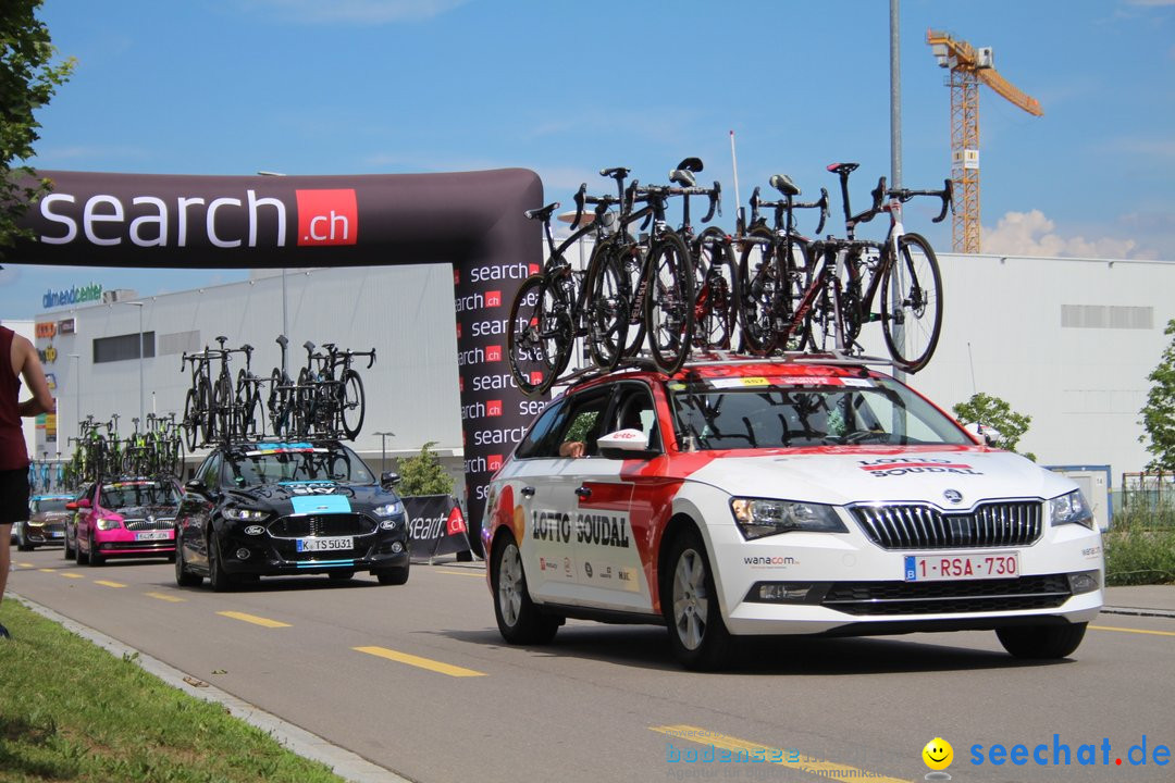 Tour de Suisse 2018: Frauenfeld - Schweiz, 10.06.2018