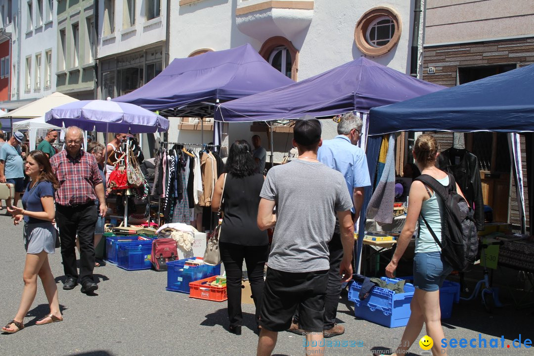 Flohmarkt Kreuzlingen und Konstanz am Bodensee, 10.06.2018