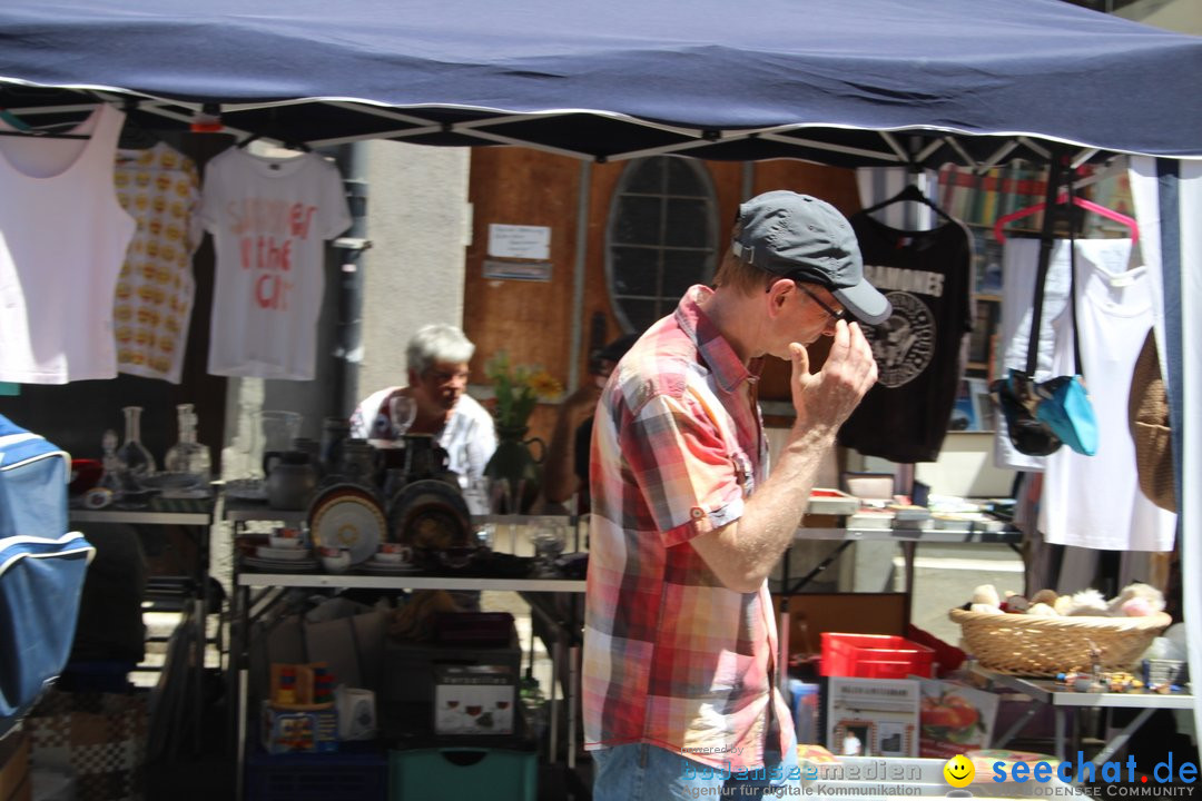 Flohmarkt Kreuzlingen und Konstanz am Bodensee, 10.06.2018