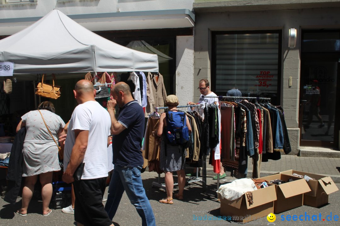 Flohmarkt Kreuzlingen und Konstanz am Bodensee, 10.06.2018