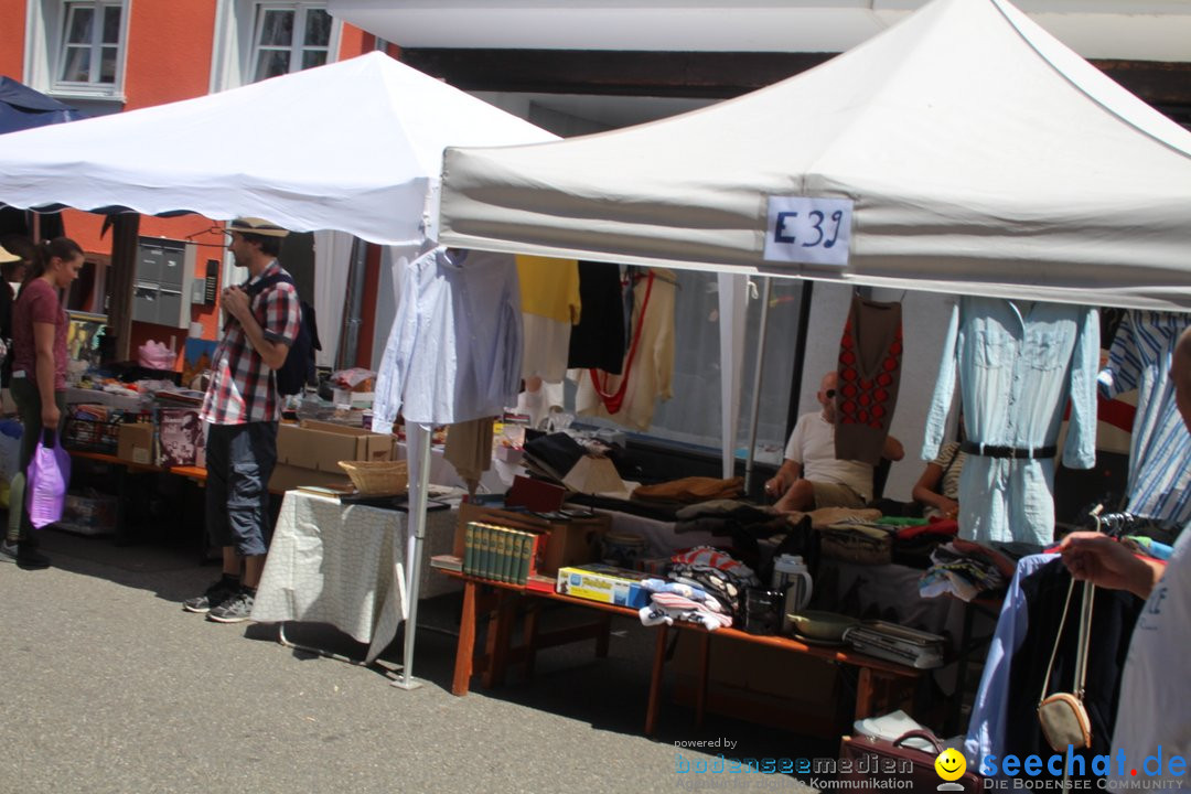 Flohmarkt Kreuzlingen und Konstanz am Bodensee, 10.06.2018