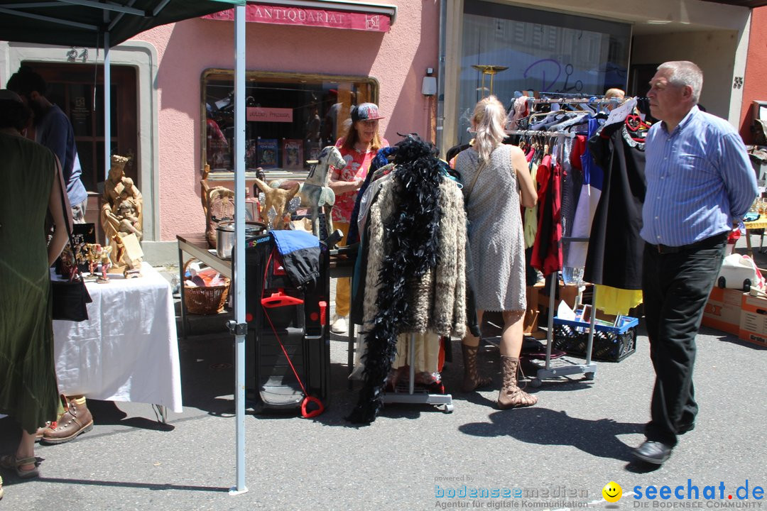 Flohmarkt Kreuzlingen und Konstanz am Bodensee, 10.06.2018