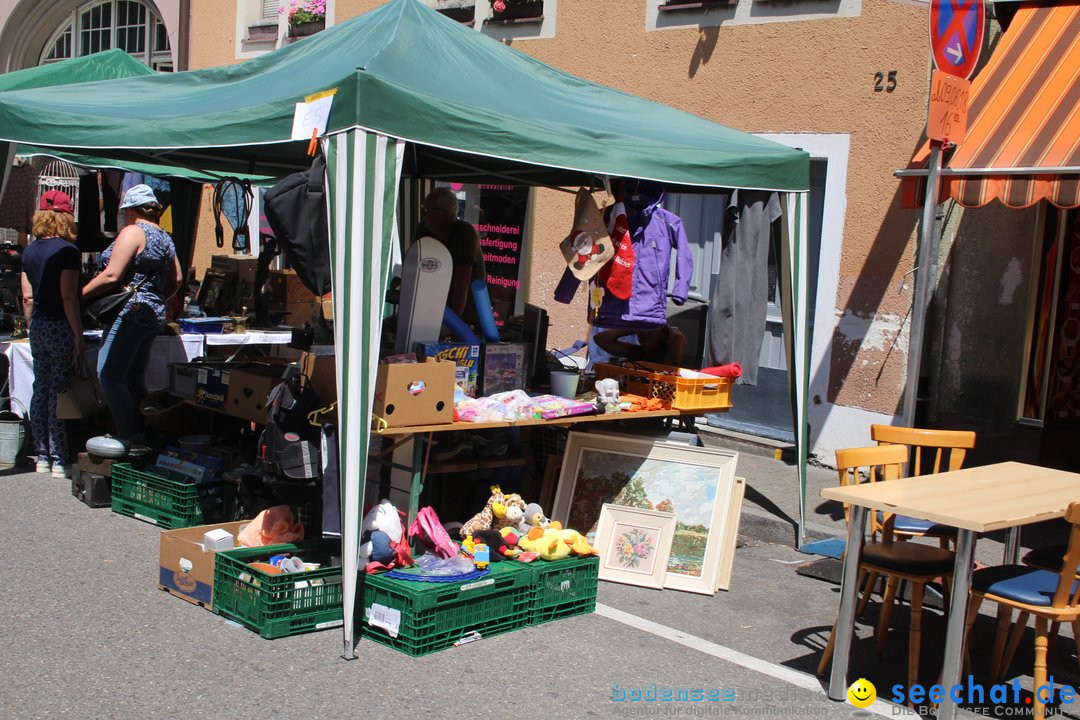 Flohmarkt Kreuzlingen und Konstanz am Bodensee, 10.06.2018