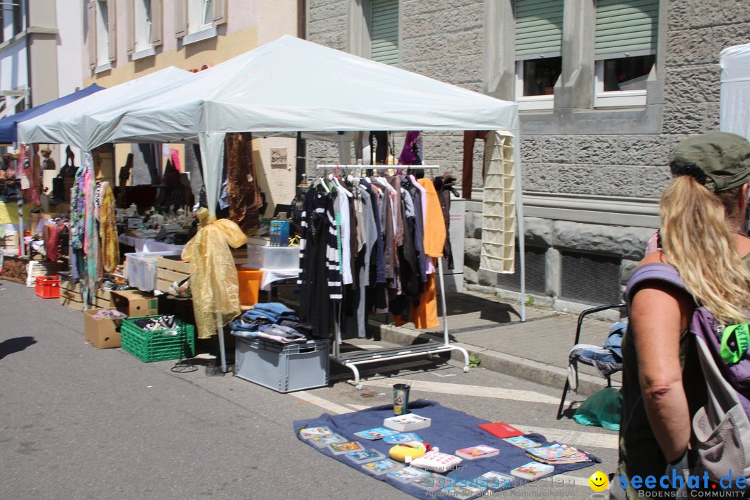 Flohmarkt Kreuzlingen und Konstanz am Bodensee, 10.06.2018