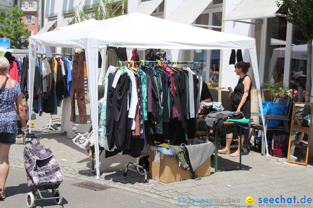 Flohmarkt Kreuzlingen und Konstanz am Bodensee, 10.06.2018